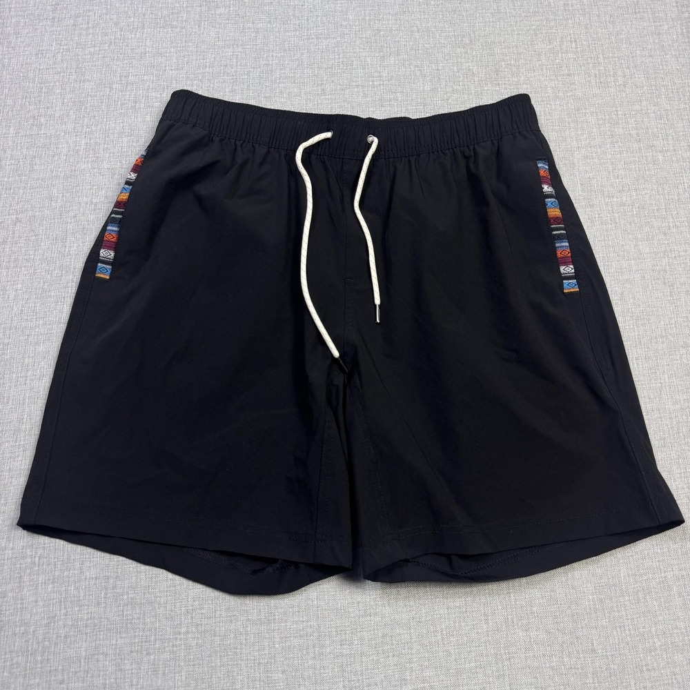 WOWIE Performance Shorts Mens Large Black Drawstring Pockets Athletic